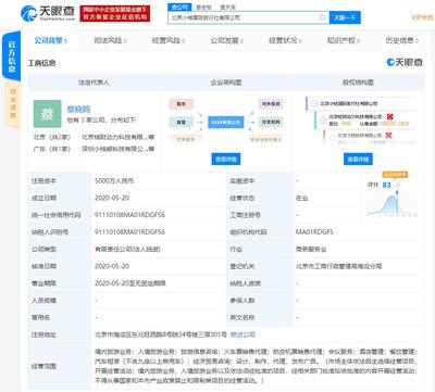 滴滴關聯公司成立國際旅行社公司 注冊資本5000萬人民幣